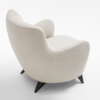 vladimir kagan barrel chair 100a